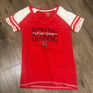 St. Louis Cardinals Red Spring Training Tee Short Sleeve T-Shirt Large XL